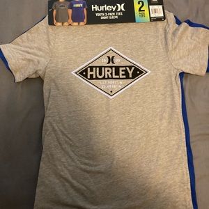 Boys 14/16 Hurley 2 pack tees
